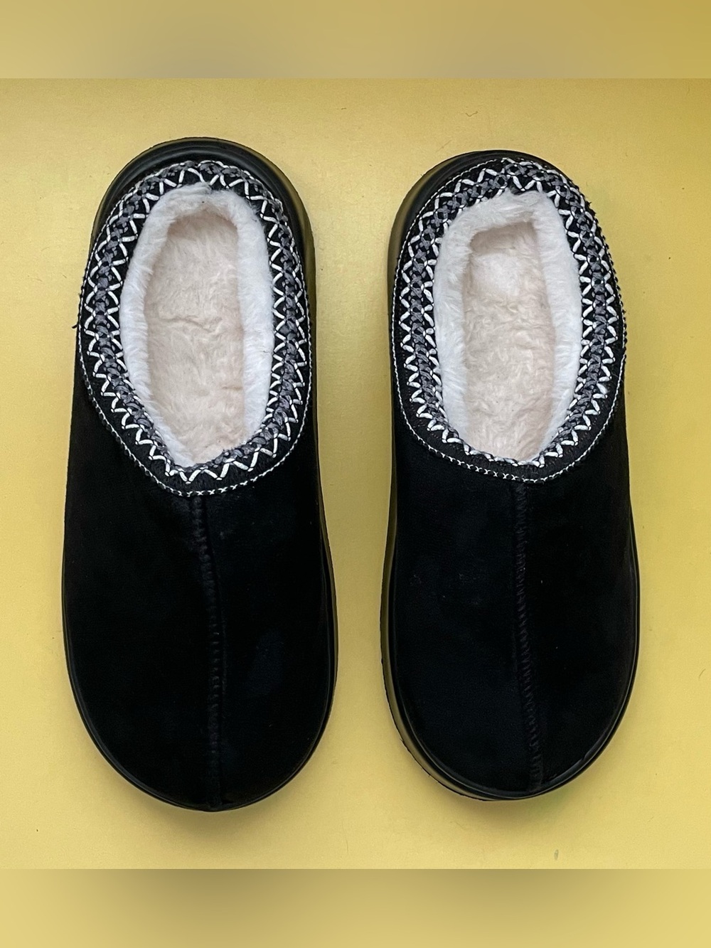 Cozy Faux-Suede Slippers